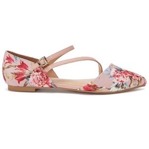 Apt. 9* Develop Women's D'orsay Flats floral NWOT